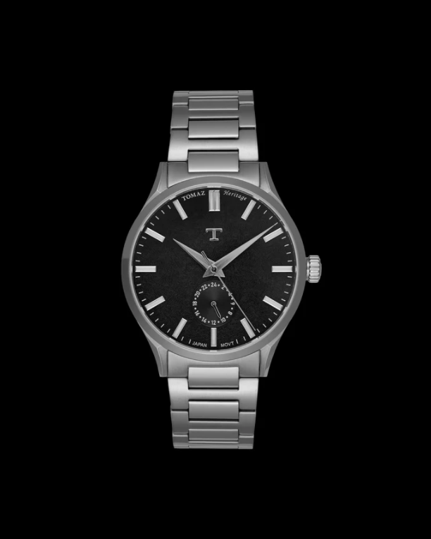 TOMAZ HERITAGE TQ056M COLLECTION: MEN WATCHES WITH STAINLESS-STEEL/LEATHER STRAP