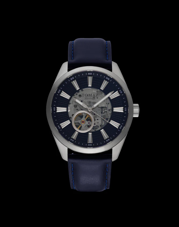 TOMAZ HERITAGE TW007C COLLECTION: MEN WATCHES WITH LEATHER STRAP
