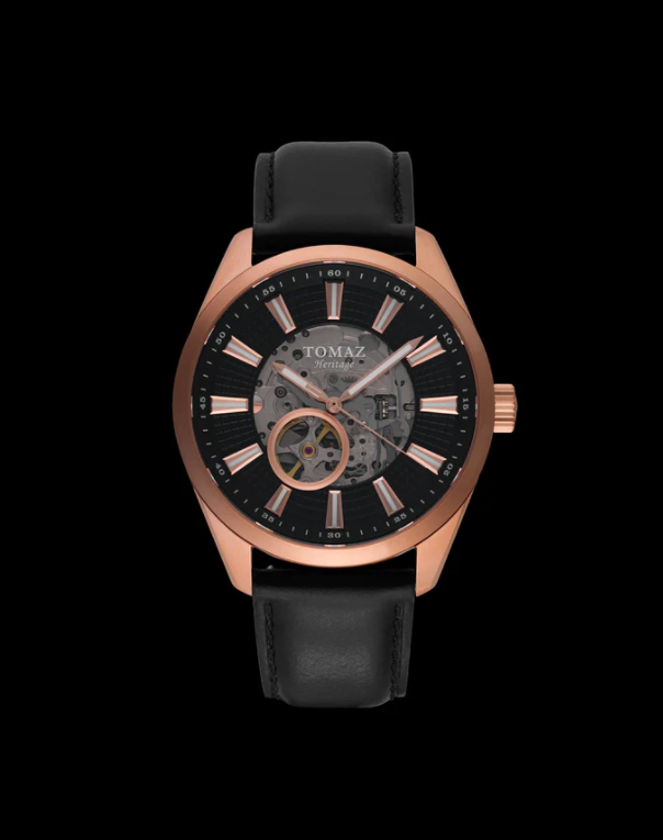 TOMAZ HERITAGE TW007C COLLECTION: MEN WATCHES WITH LEATHER STRAP