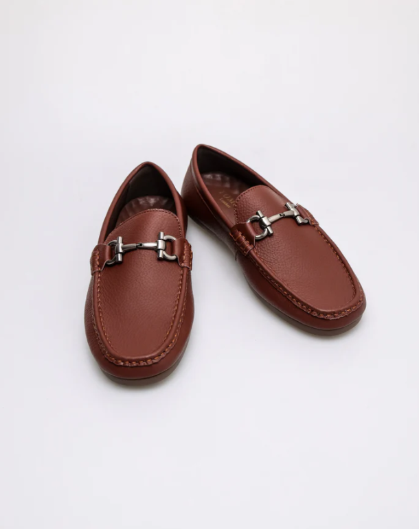 TOMAZ C699 MEN'S HORSEBIT BUCKLE MOCCASINS