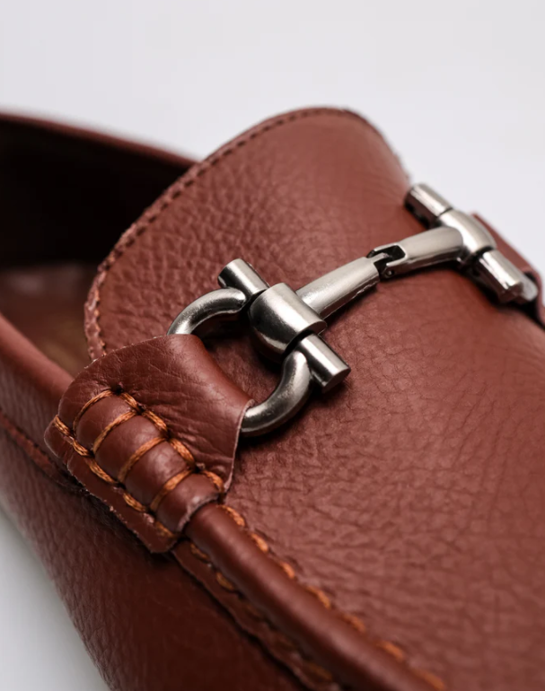 TOMAZ C699 MEN'S HORSEBIT BUCKLE MOCCASINS