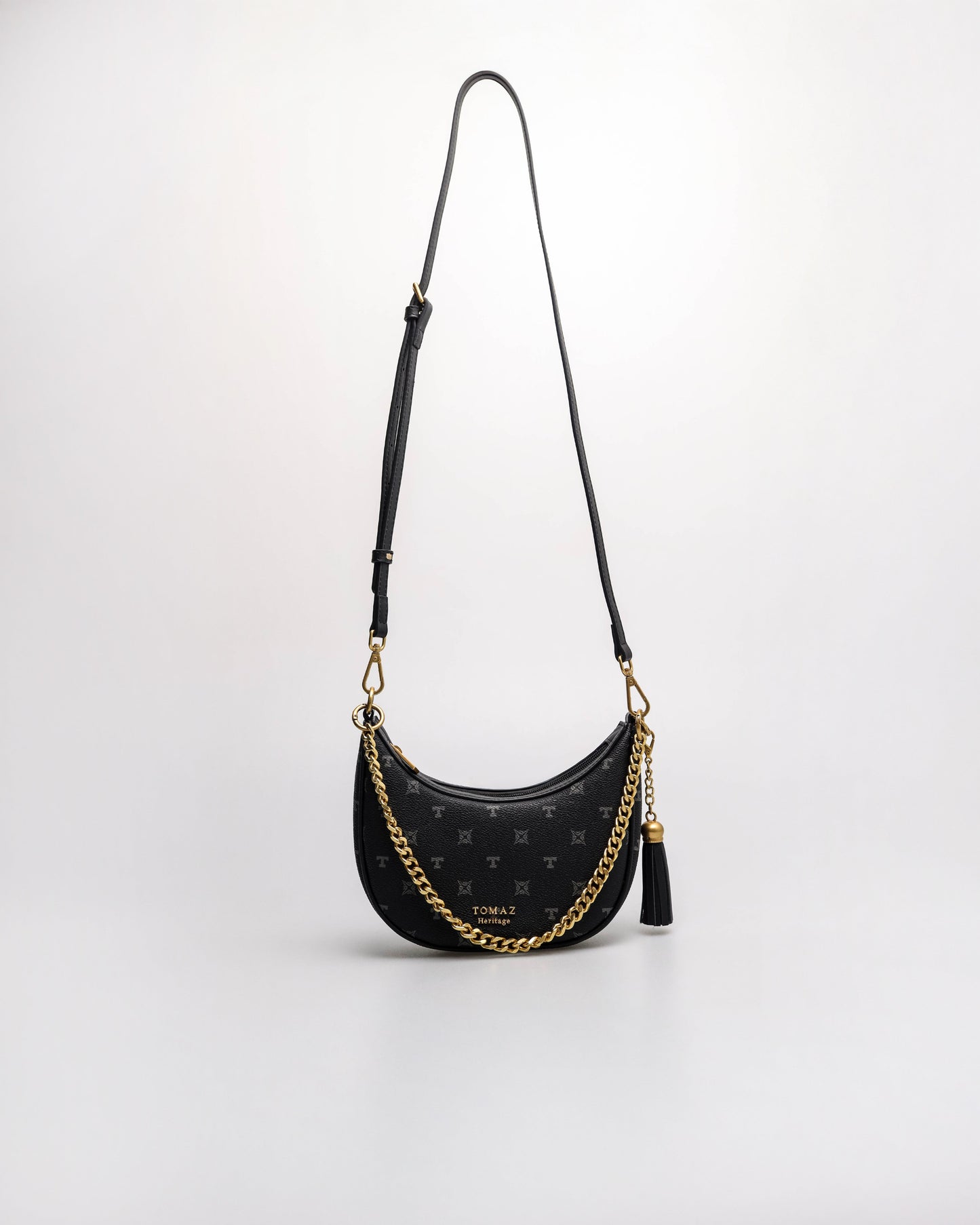 Tomaz BL250 Monogram Ladies Crescent Bags