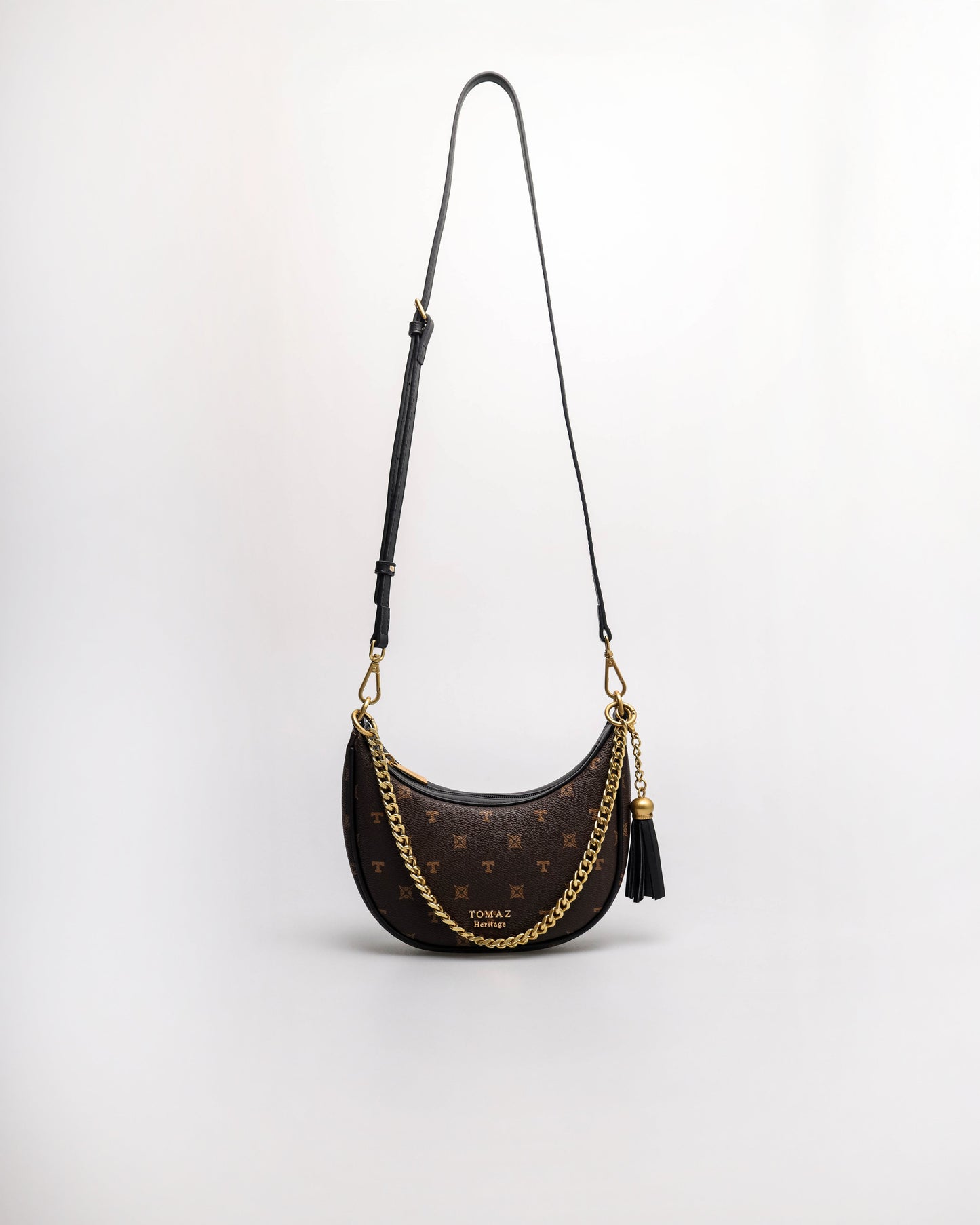 Tomaz BL252 Monogram Ladies Crescent Bags