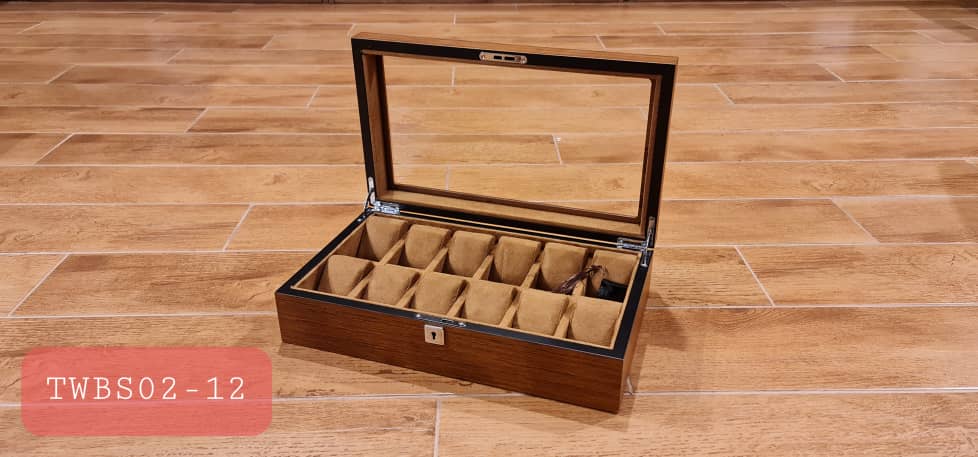 Tomaz TWBS02-12 Watch Box (Coffee)