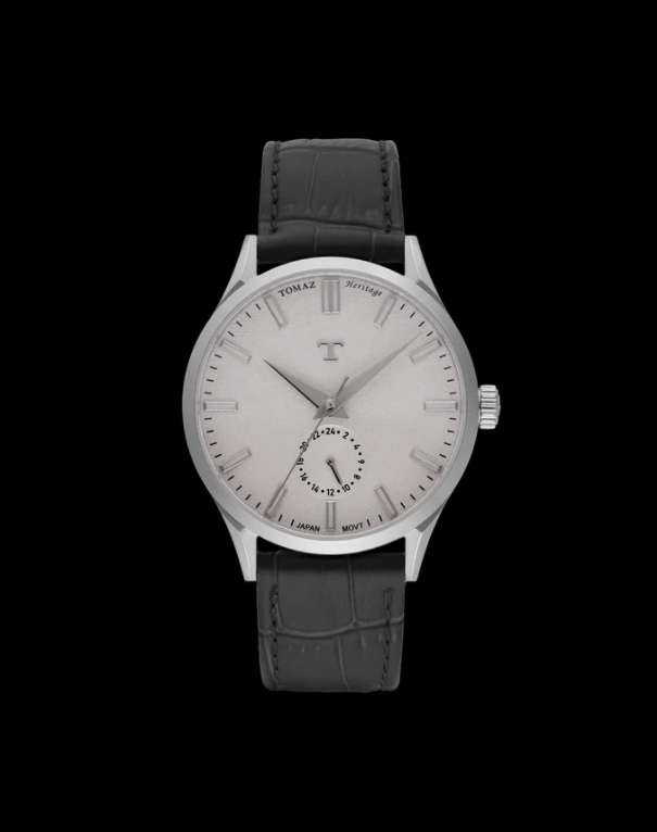 TOMAZ HERITAGE TQ056M COLLECTION: MEN WATCHES WITH STAINLESS-STEEL/LEATHER STRAP